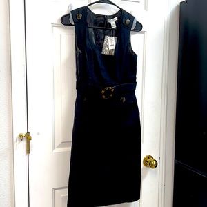 Black Denim Dress